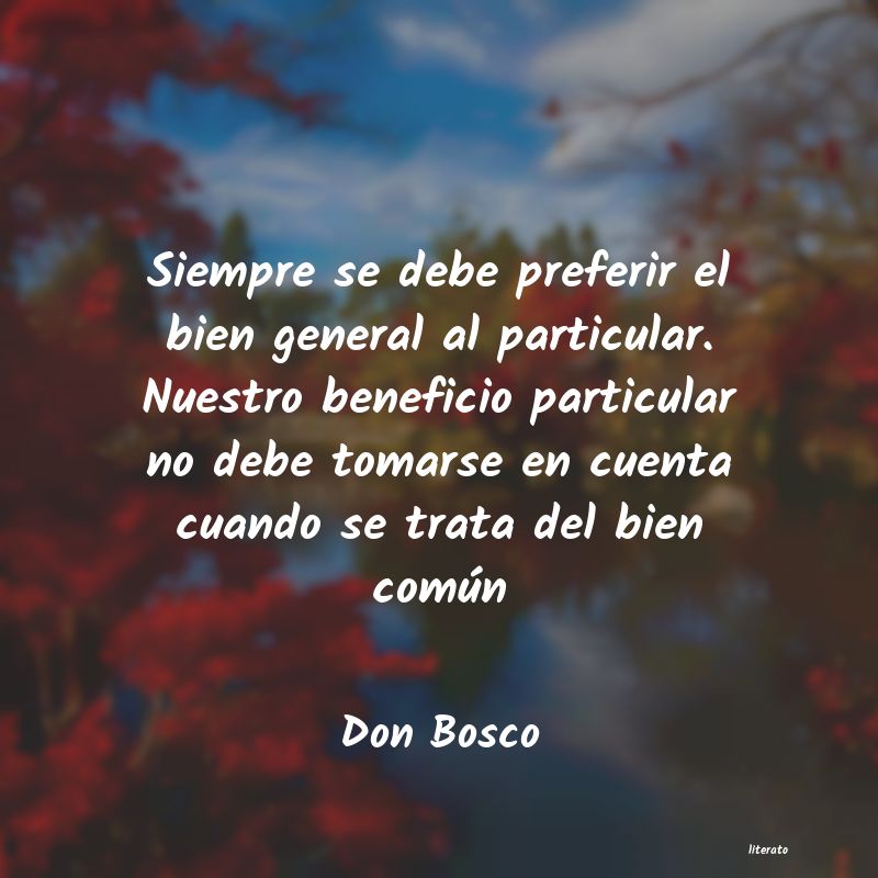 Frases de Don Bosco