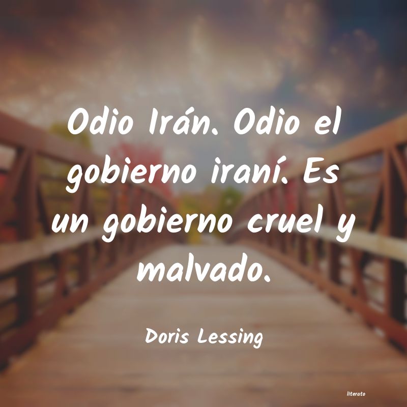 Frases de Doris Lessing