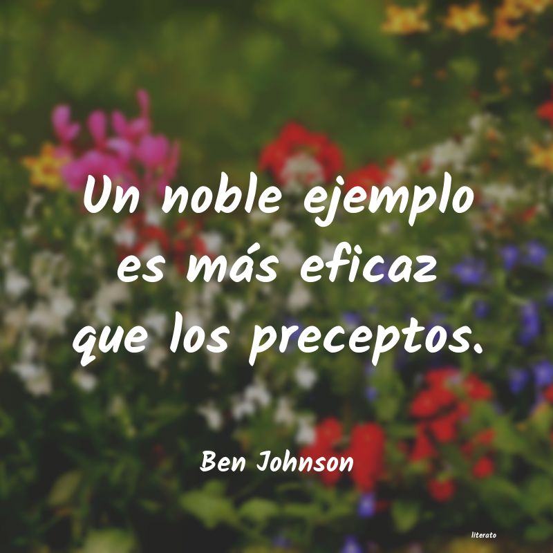 Frases de Ben Johnson