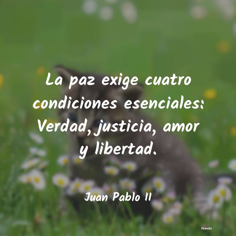 frases de Juan Pablo II