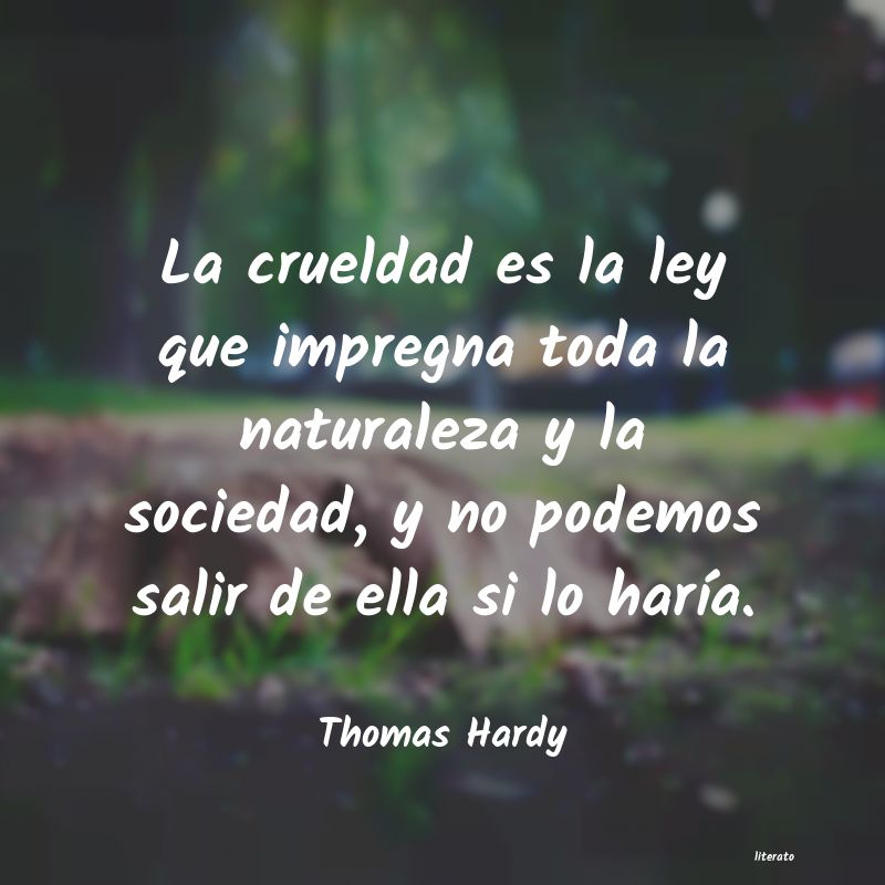 frases de Thomas Hardy