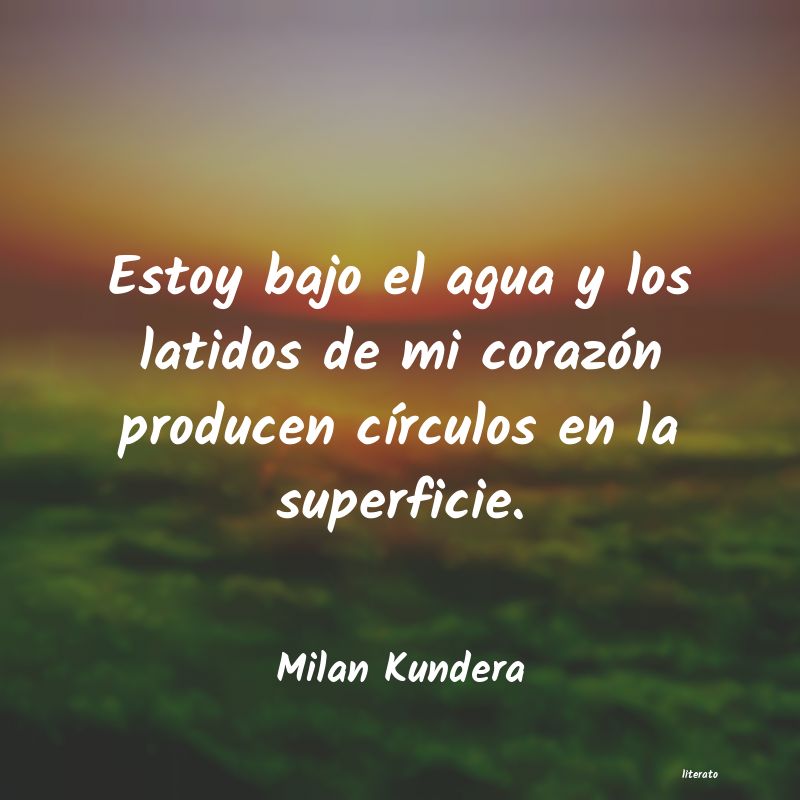 frases de Milan Kundera