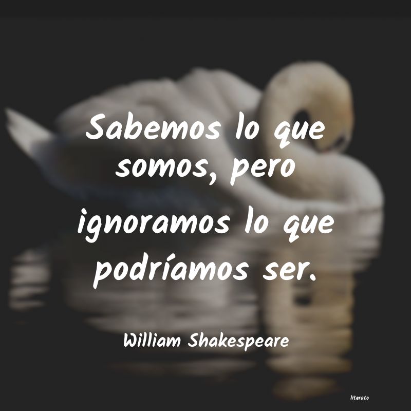 Frases de William Shakespeare