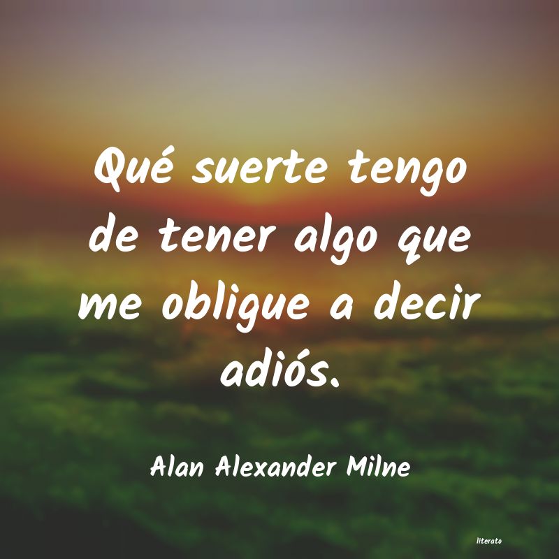 Frases de Alan Alexander Milne