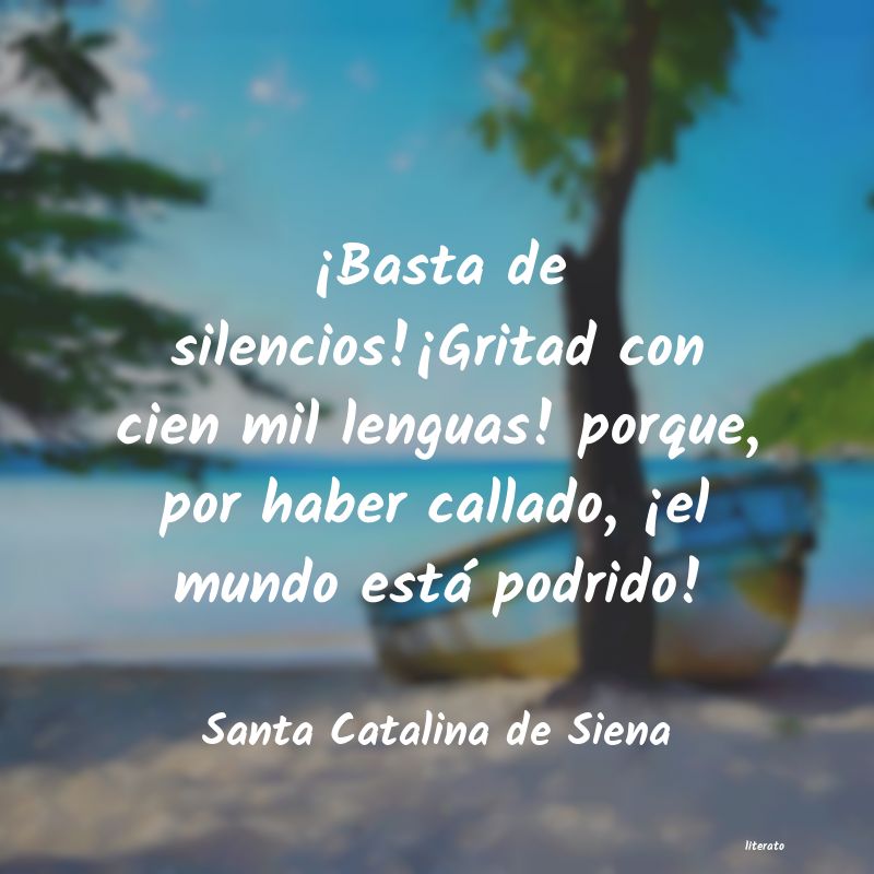 frases de Santa Catalina de Siena