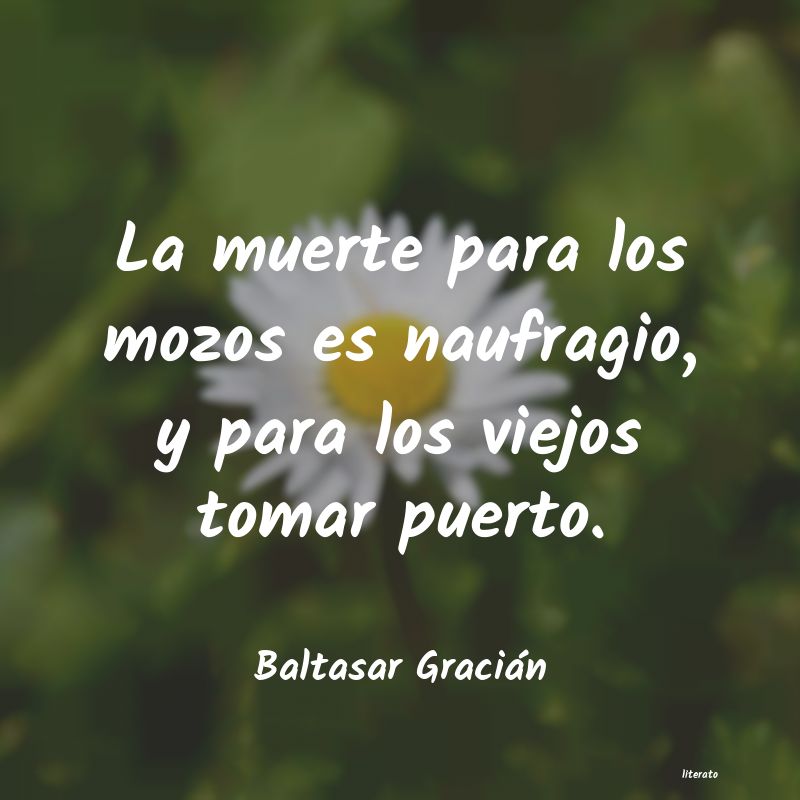 frases de Baltasar Gracián