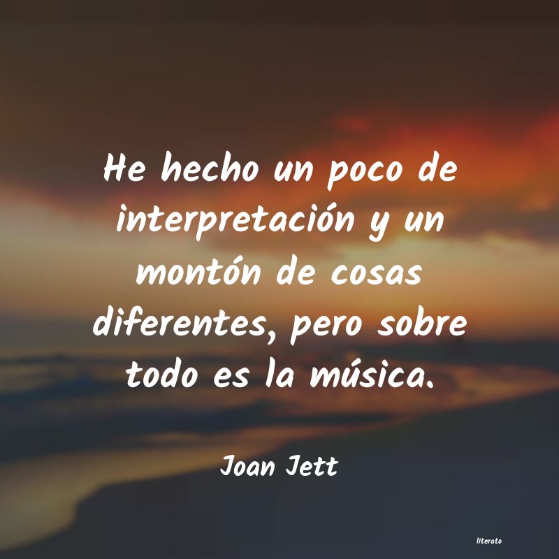 Frases de Joan Jett