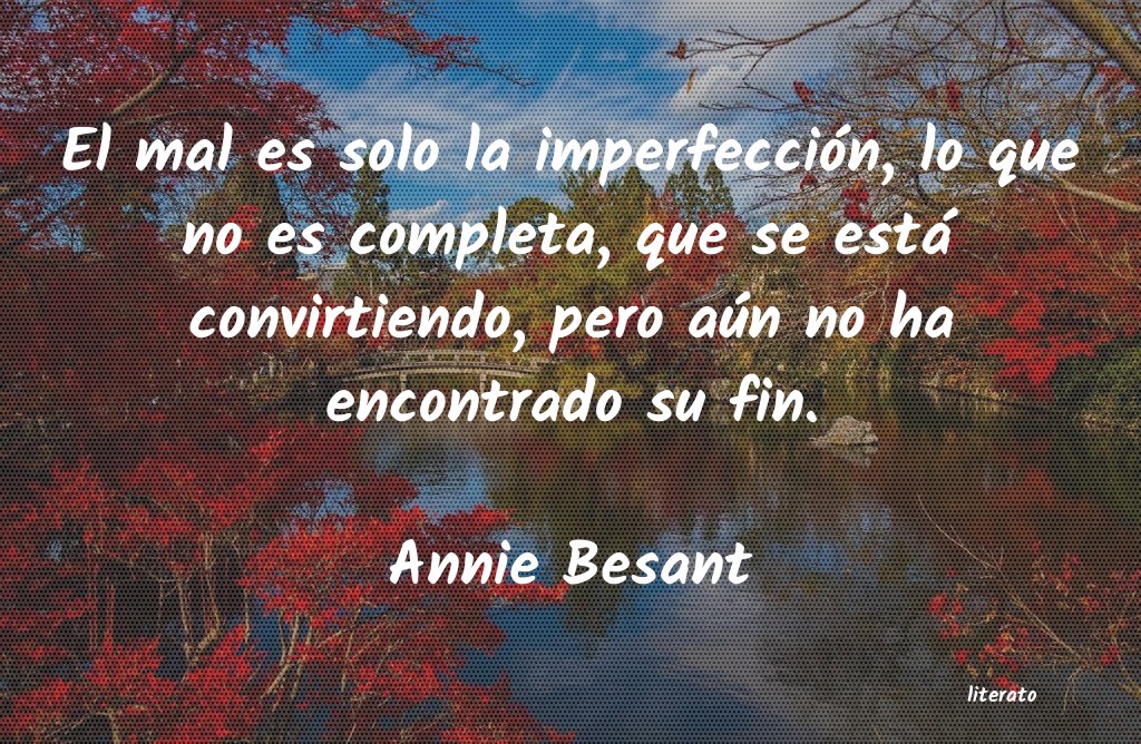 Frases de Annie Besant