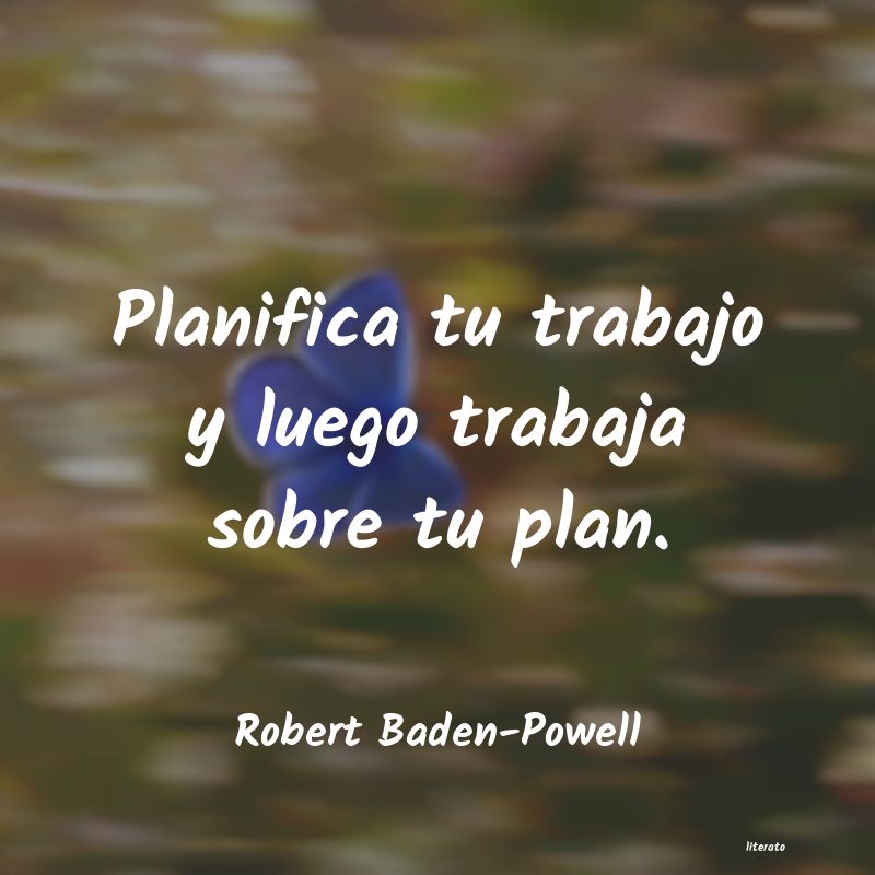 frases de Robert Baden-Powell