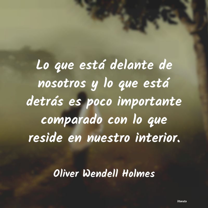 Frases de Oliver Wendell Holmes