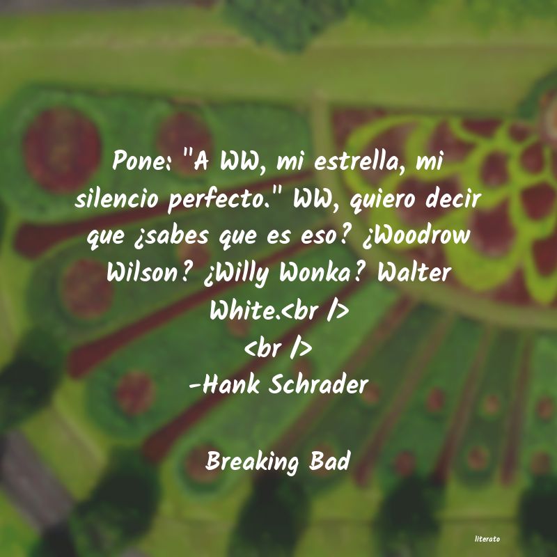 frases de Breaking Bad