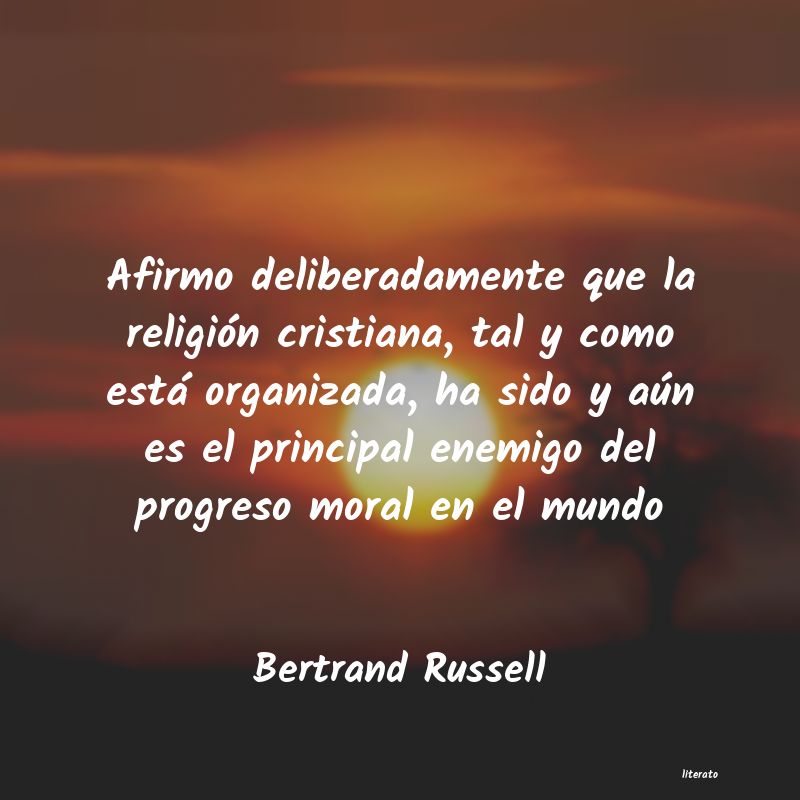 frases de Bertrand Russell