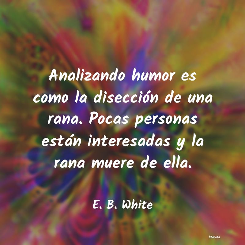 frases de E. B. White