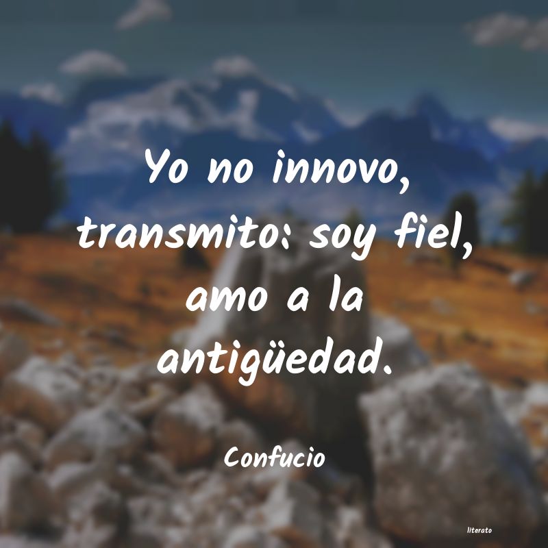 Frases de Confucio