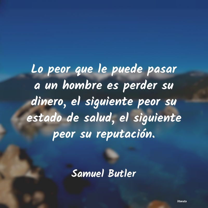 Frases de Samuel Butler