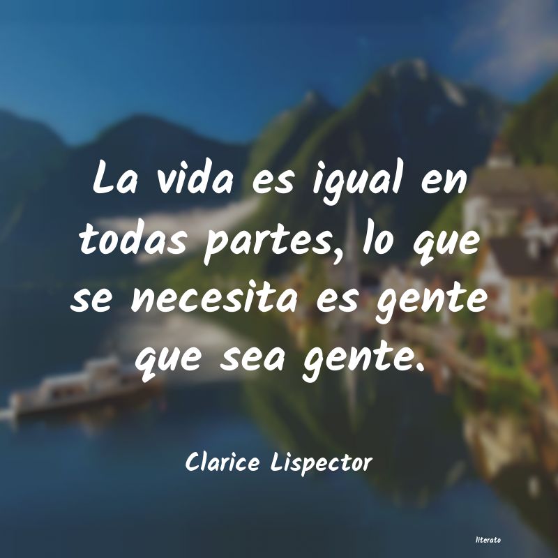 Frases de Clarice Lispector