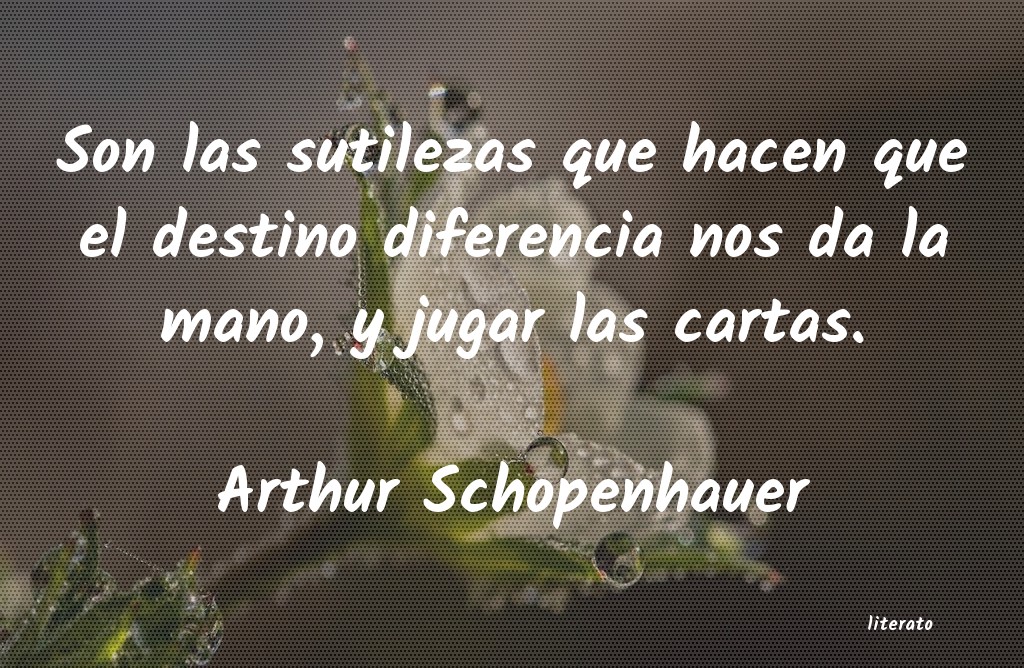 Frases de Arthur Schopenhauer