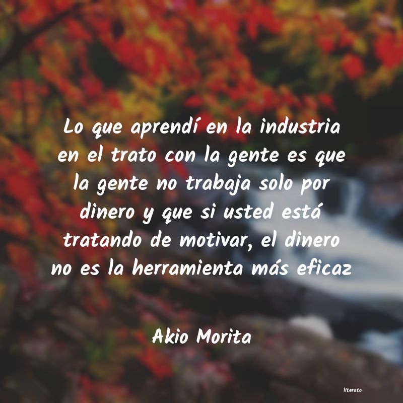 Frases de Akio Morita