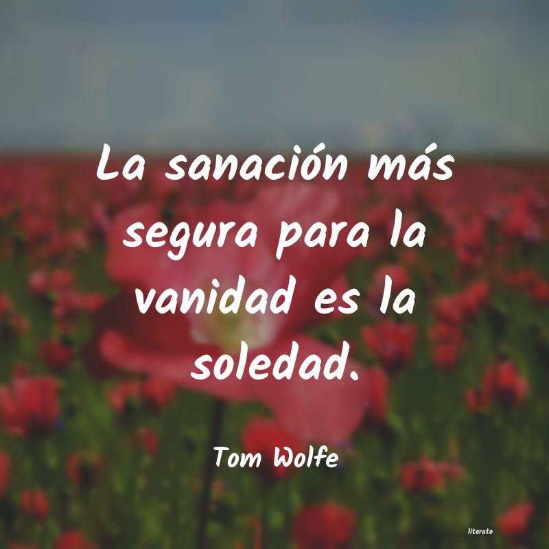 Frases de Tom Wolfe