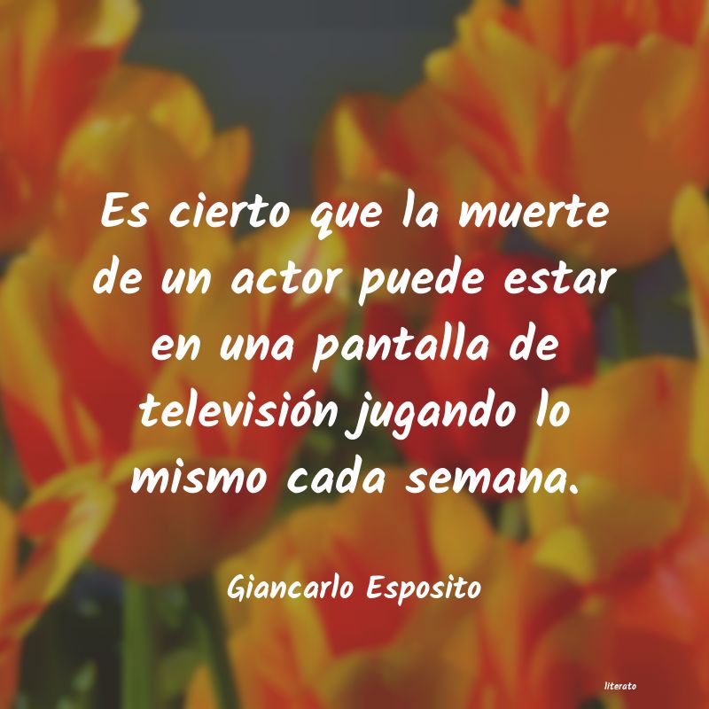 frases de Giancarlo Esposito