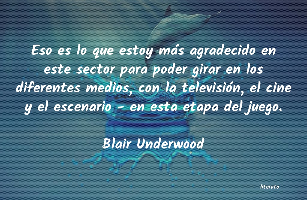 frases de Blair Underwood