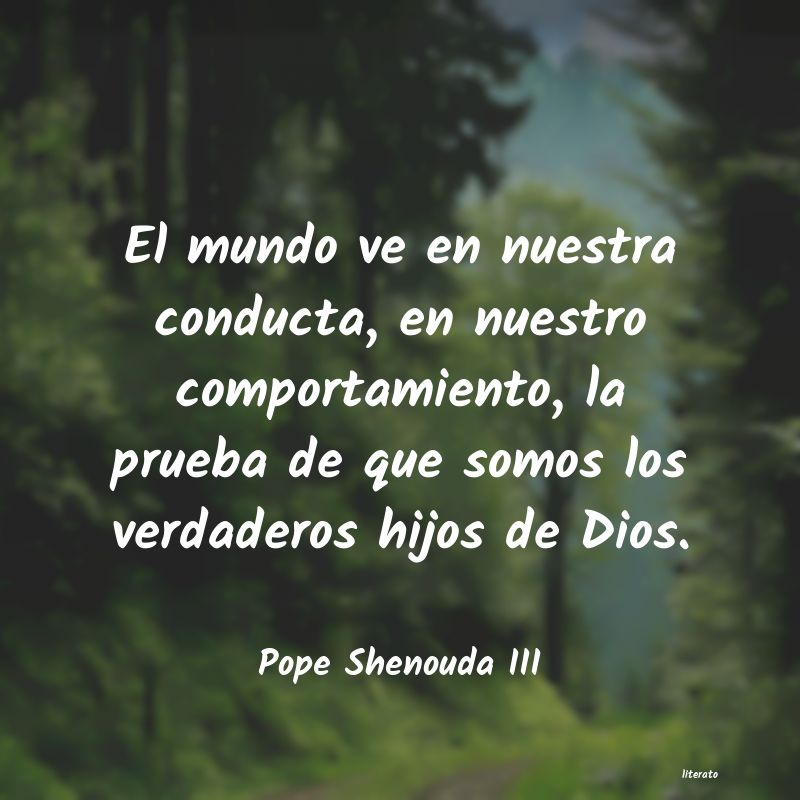 Frases de Pope Shenouda III