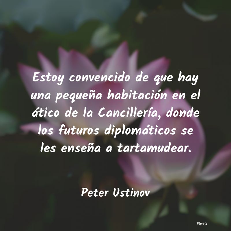 Frases de Peter Ustinov