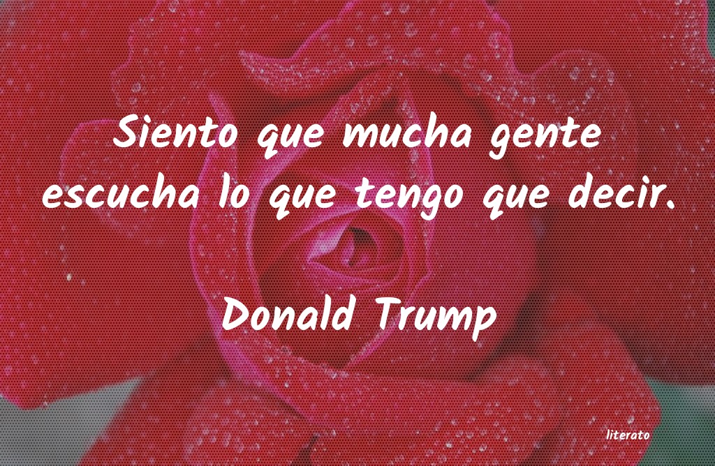 frases de Donald Trump