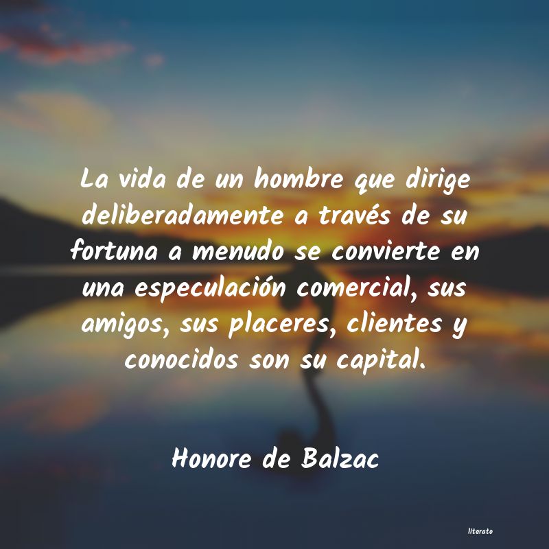 frases de Honore de Balzac