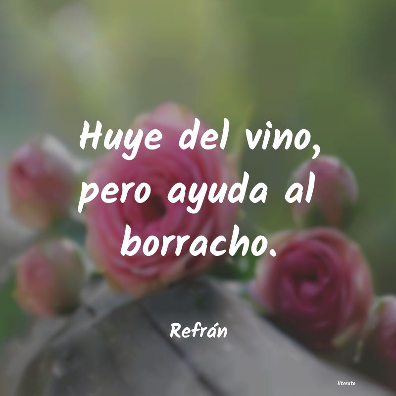 frases de Refrán