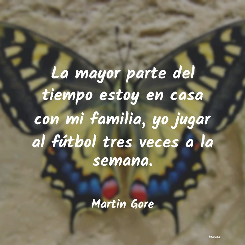 frases de Martin Gore