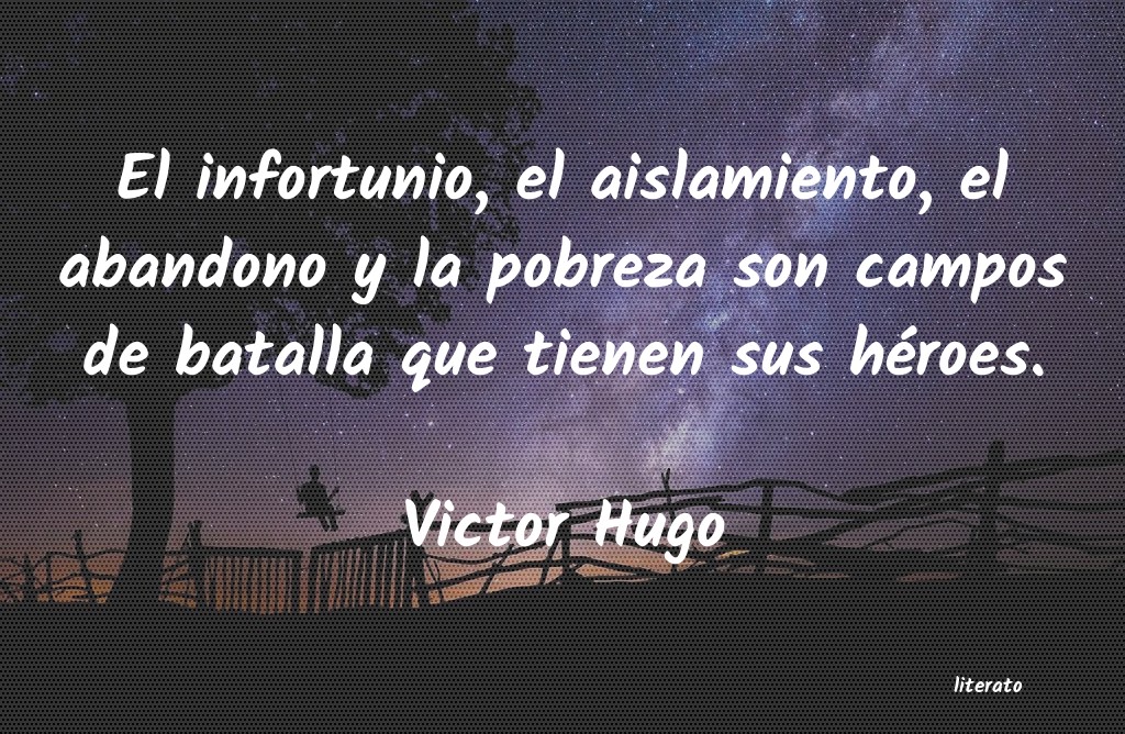 frases de Victor Hugo