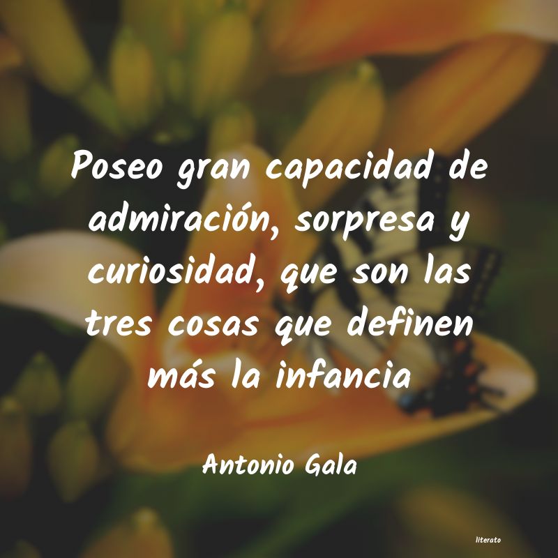 frases de Antonio Gala