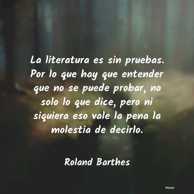 frases de Roland Barthes