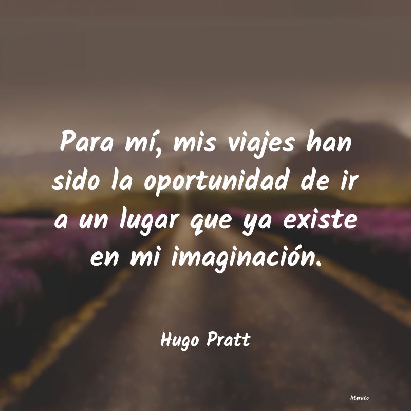 Frases de Hugo Pratt