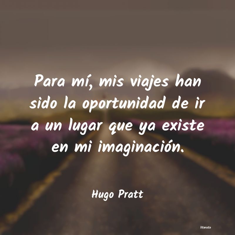 frases de Hugo Pratt