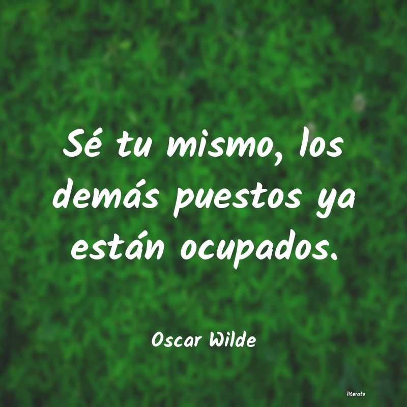 Frases de Oscar Wilde