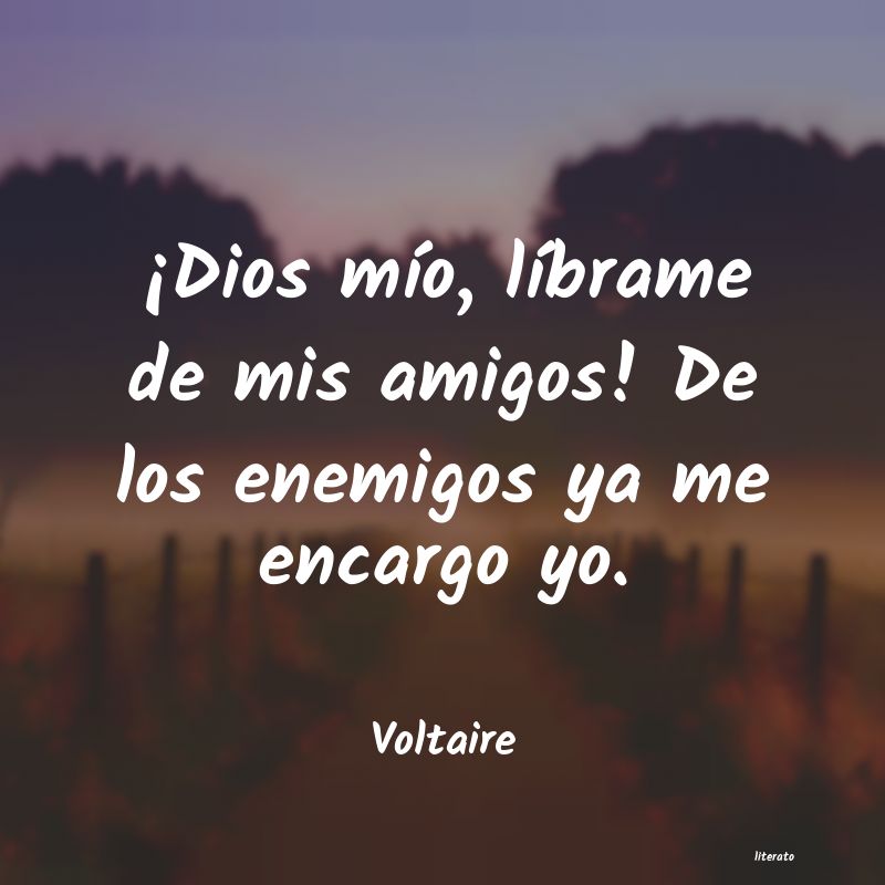 frases de Voltaire