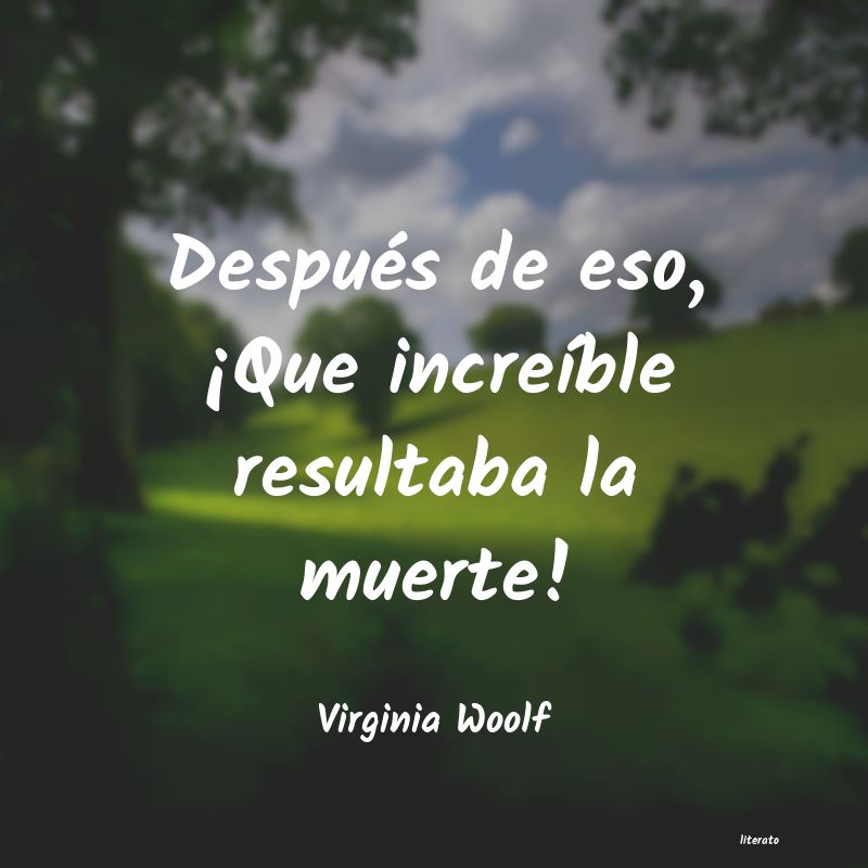 Frases de Virginia Woolf