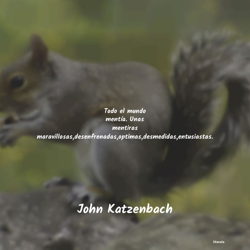 frases de John Katzenbach