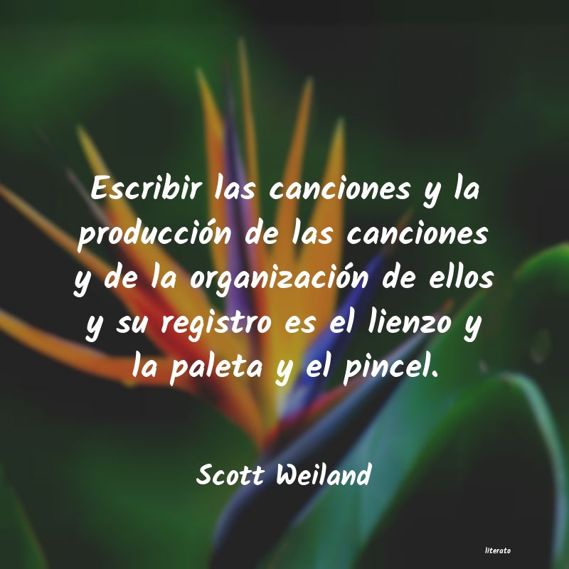 Frases de Scott Weiland