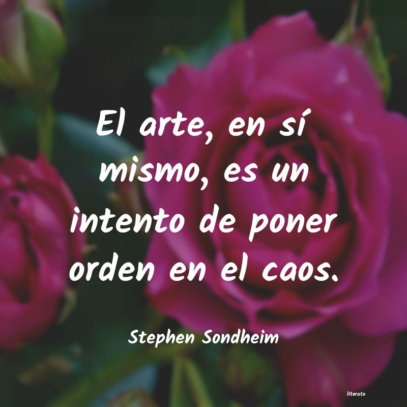 frases de Stephen Sondheim