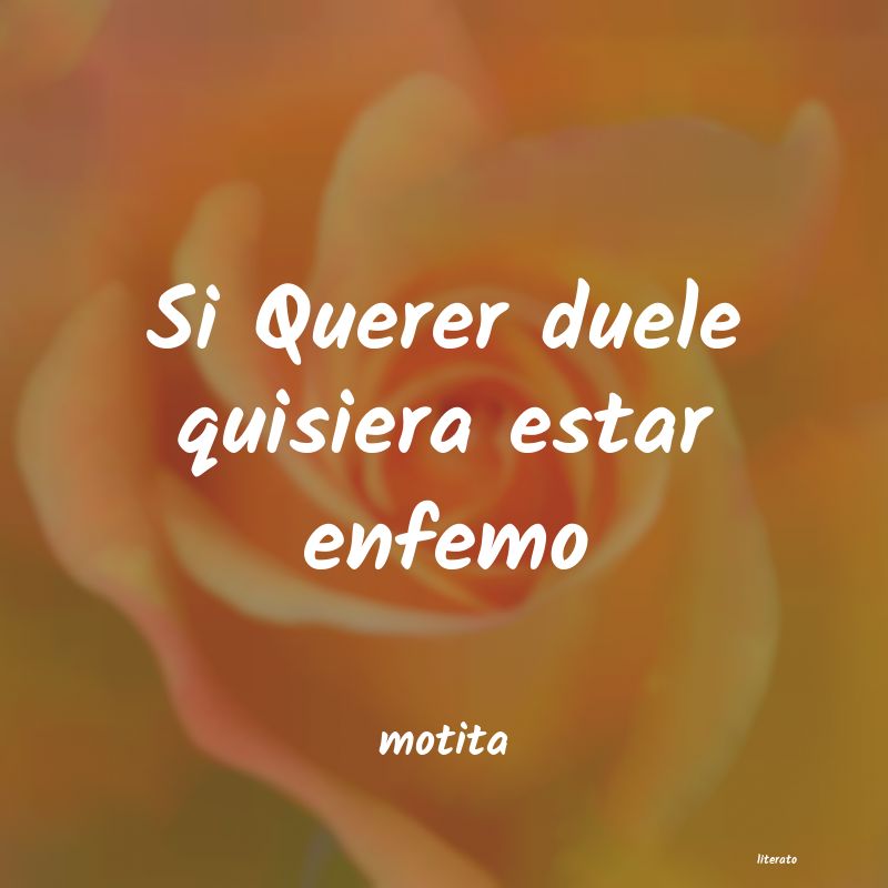 Frases de motita