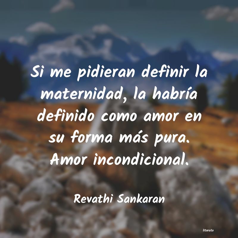 Frases de Revathi Sankaran