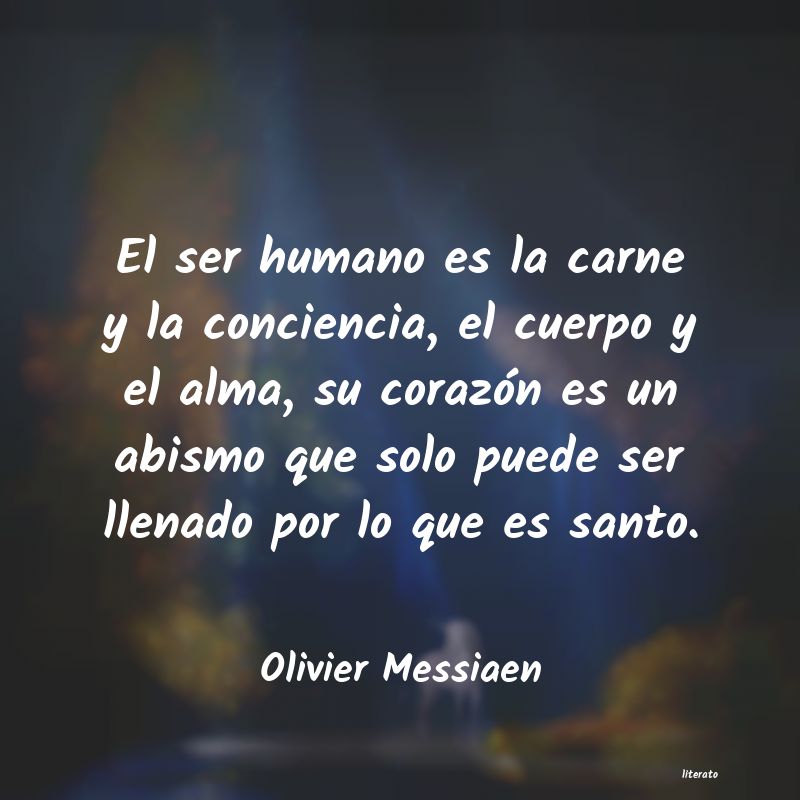 Frases de Olivier Messiaen