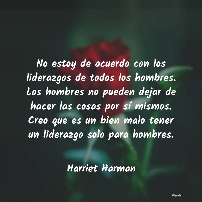 Frases de Harriet Harman