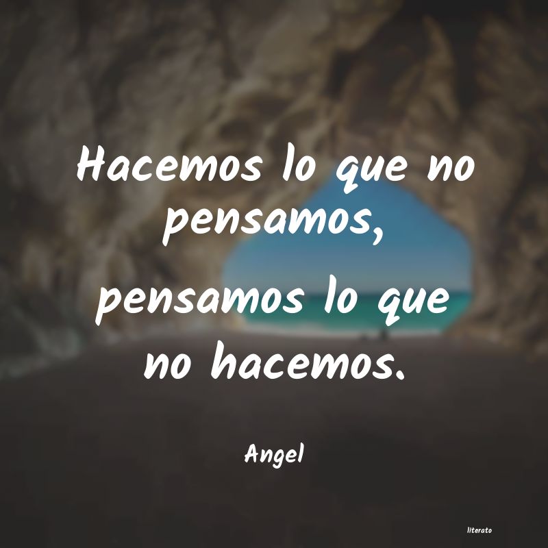 frases de Angel