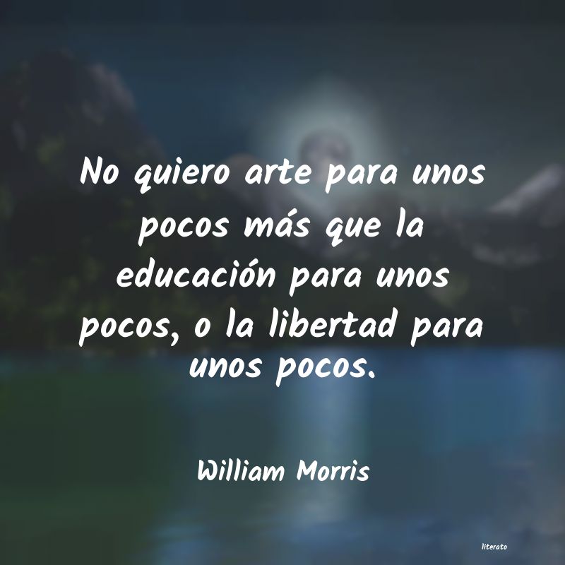 frases de William Morris