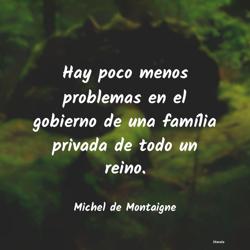 frases de Michel de Montaigne