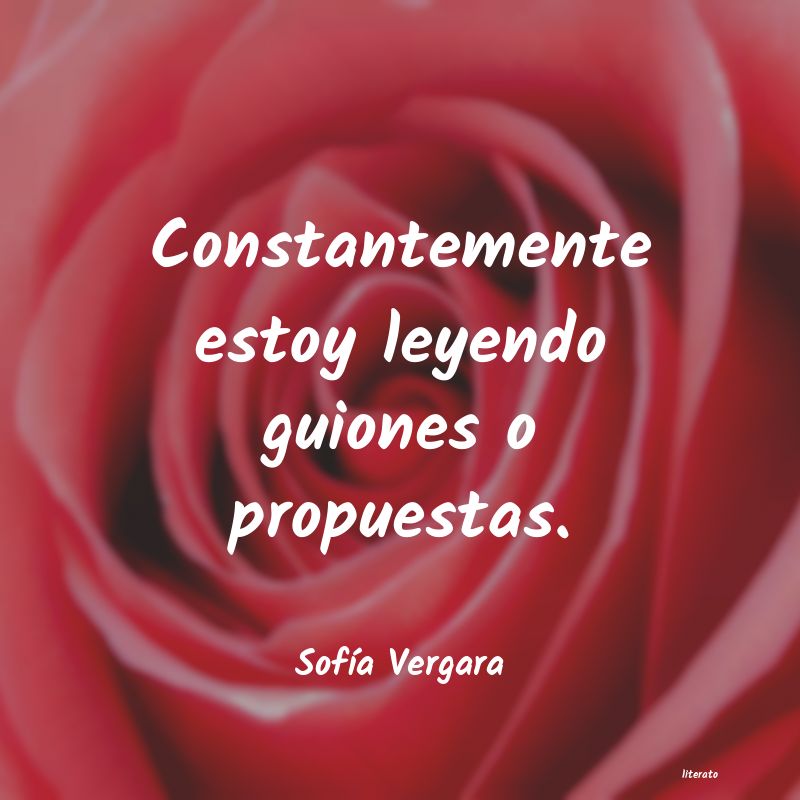 frases de SofÃa Vergara